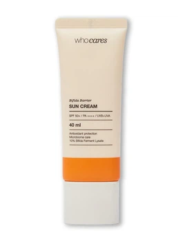 Солнцезащитный крем с антиоксидантной защитой WhoCares Bifida Barrier Sun Cream 40 мл
