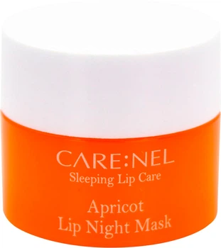 Ночная маска для губ Carenel Apricot Lip Night Mask с абрикосом 5 г (8809584963464)