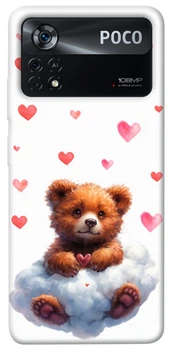 TPU чохол Demsky Animals love 4 для Xiaomi Poco X4 Pro 5G