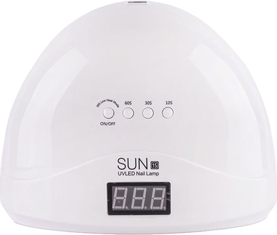 Лампа SUN 1S LED+UV WHITE 48W для полімеризації