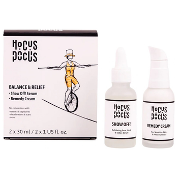 Zestaw Hocus Pocus Balance Remedy krem do twarzy łagodzący 30 ml + serum do twarzy 30 ml (5905489203582)