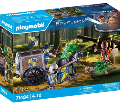 Zestaw do zabawy z figurkami Playmobil Novelmore Transport Robbery 97 elementow (4008789714848)