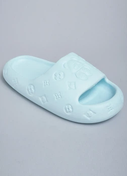 Шлепанцы женские 343259 р.36/37 (23) Fashion Голубой