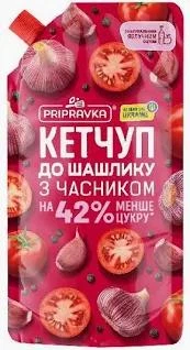 Ящик кетчупу До шашлику с часником Приправка 400 г х 25 шт