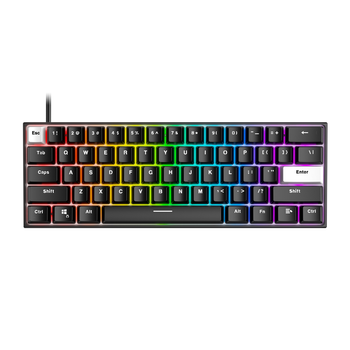 Клавиатура Игровая Fantech MAXFIT 61 MK857 FROST Blue Switch Цвет Черный