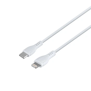 USB Borofone BX51 Triumph Type-C to Lightning Мятая упаковка Цвет Белый