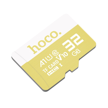 Карта Памяти Hoco MicroSDHC 32gb 10 Class Цвет Желтый