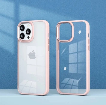 Чохол iPhone 12 Pro Max Crystal Case pink
