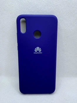 Чехол Silicone Cover для Huawei Honor 8X Фиолетово-синий