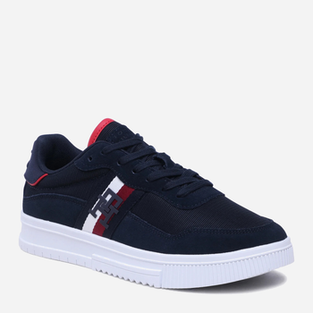 Чоловічі кеди низькі Tommy Hilfiger FM0FM04585-DW5 44 Блакитні (8720644267097)