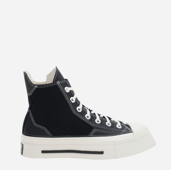 Чоловічі кеди високі Converse Chuck 70 De Luxe Squared Hi A06435C 44 Чорні (194434653717)