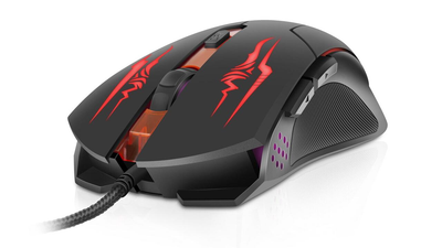 Миша REAL-EL RM-520 Gaming Black (EL123200020)