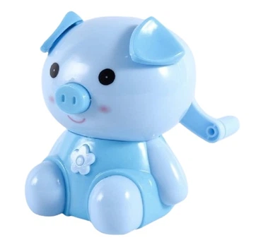 Точилка Stenson ST02388 Piggy Piggy Blue, механическая, синяя