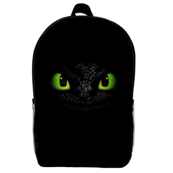 Рюкзак Як приручити дракона дитячий (Gear bag Беззубик mini 04) чорний, 29 х 21 х 9 см