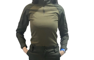 Женская боевая рубашка Убакс XL Хаки, олива