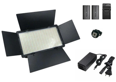 Комплект студийного LED света Varicolor Pro LED U800 сетевой адаптер 2 аккумулятора + зарядное устройство