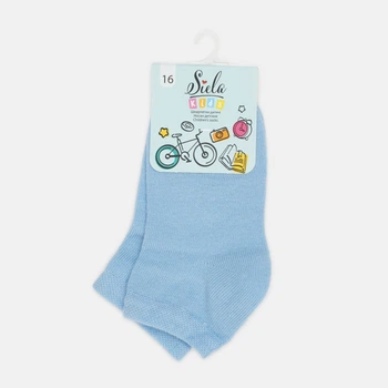 Дитячі шкарпетки бавовняні Siela KS1C-cl 23-26 Світло-блакитні (4823102963273)