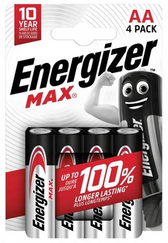Батарейки Energizer Alkaline Max Power AA 4 шт