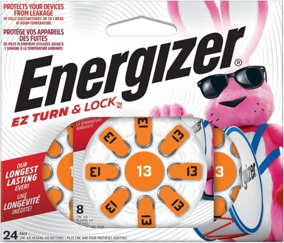 Батарейка Energizer Zinc Air ZA13 24 шт