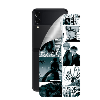Защитная виниловая пленка Print Armor на корпус смартфона Samsung Galaxy Flip