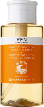 Tonik do twarzy Ren Radiance Ready Steady Glow Daily AHA 250 ml (5060389246951)