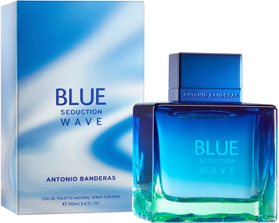 Woda toaletowa dla mężczyzn Antonio Banderas Blue Seduction Wave 100 ml (8411061029633)