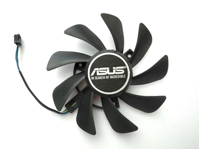Вентилятор Everflow для відеокарти ASUS GTX 1060 Phoenix (оригінал) T129215BU (PLA09215B12H FD9015U12D FD9015U12S) (№287)