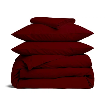 Комплект постільної білизни Cosas RUBY BORDO Двоспальний Ранфорс 180x220 см (4822052385685)