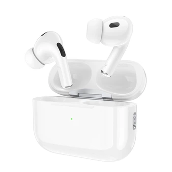 Беспроводные наушники с активным шумоподавлением Bluetooth 5.3 HOCO, вкладыши, белые