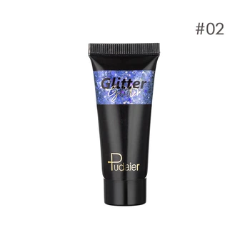 Глітер для обличчя, тіла та волосся Pudaier Glitter (2 електрик)