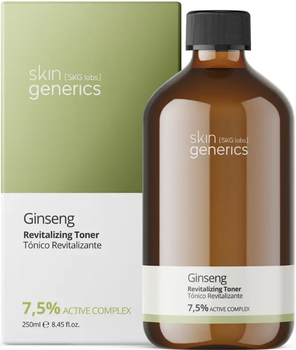 Tonik do twarzy Skin Generics Ginseng Revitalizante 7.5 % 250 ml (8436559343046)