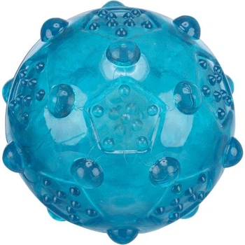 Игрушка для собак Trixie Мяч с шипами с пищалкой 8см (TX-33678)