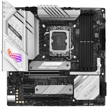 Материнcька плата ASUS ROG STRIX B760-G GAMING WIFI s1700 B760 4xDDR5 M.2 HDMI DP Wi-Fi BT mATX (90MB1EQ0-M1EAY0)