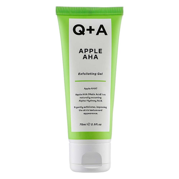 Гель Q+A для обличчя відлущуючий з кислотами Apple AHA Exfoliating Gel 75 ml (0306140)