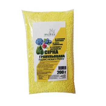 Сірка гранульована ZRостай, 200 г (3485-13)