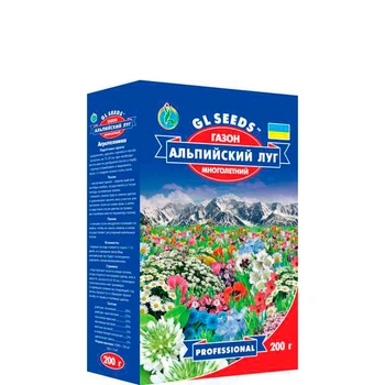 Газонная трава GL Seeds Альпийский Луг цветущая смесь, 200 г (301-KOR-02)