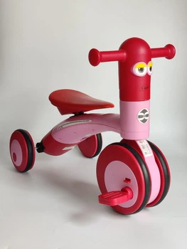 Дитячий біговел біговий велосипед SP-Sport Minion XZ01 Pink-Red