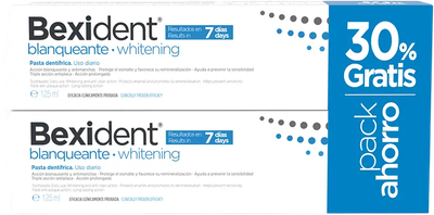 Зубная паста Isdin Bexident Whitening 2 x 125 мл (8429420238732)