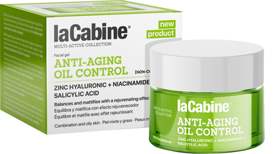 Антивіковий крем-гель La Cabine Anti-aging Oil Control для комбінованої та жирної шкіри обличчя 50 мл (8435534411237)