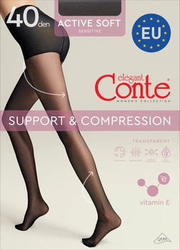 Колготи жіночі ACTIVE SOFT 40, р.3, Nero