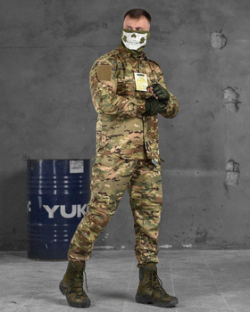 Тактичний військовий костюм Fanter ( Китель + Штани ), Камуфляж: Мультикам, Розмір: XXL