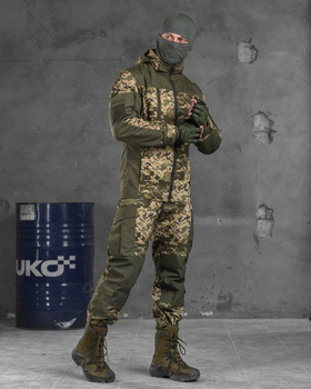 Тактический военный костюм горка Faber ( Куртка + Штаны ), Камуфляж: Пиксель, Размер: XL
