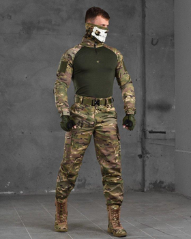 Тактический военный полевой костюм Sinry ( Убакс + Штаны ), Камуфляж: Мультикам, Размер: XL