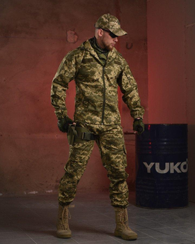 Тактический военный костюм AX/13 ( Китель + Штаны ), Камуфляж: Пиксель, Размер: XL