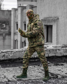 Тактический зимний военный комплект Laved ( Куртка + Штаны ), Камуфляж: Мультикам, Размер: S