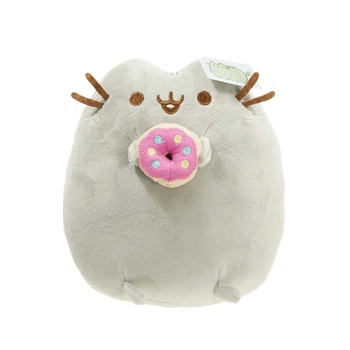 Мягкая игрушка Пушин с пончиком Pusheen 15 см CH PH 06