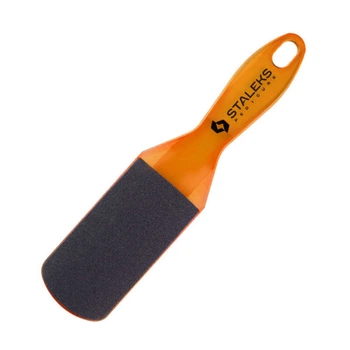 Педикюрная терка Staleks PRO Expert 10 Type 3, 100/180, оранжевая (2000994168913)