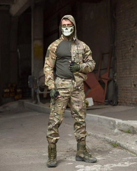Армейский летний костюм 3в1 штаны+убакс+куртка M мультикам (86223)