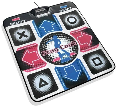 Танцювальний килимок для дітей на PC з USB X-TREME Dance PAD, розвиваючий музичний килимок (1000288-Black-0)