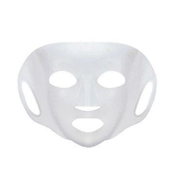 Маска з гіпоалергенного силікону, Gecomo Soft Mask, прозора, 21,5х29 см, 1 шт